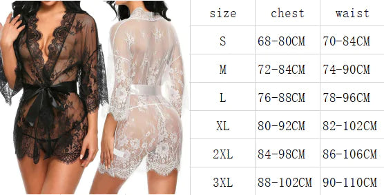 Women's lace lingerie