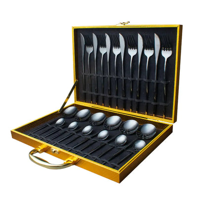 Set de 24 PCS cubiertos para cocina