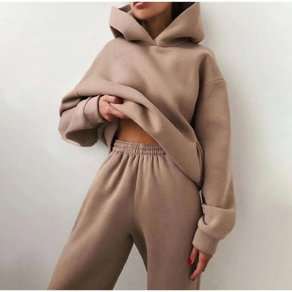 Women's Tracksuit Casual Solid Long Sleeve