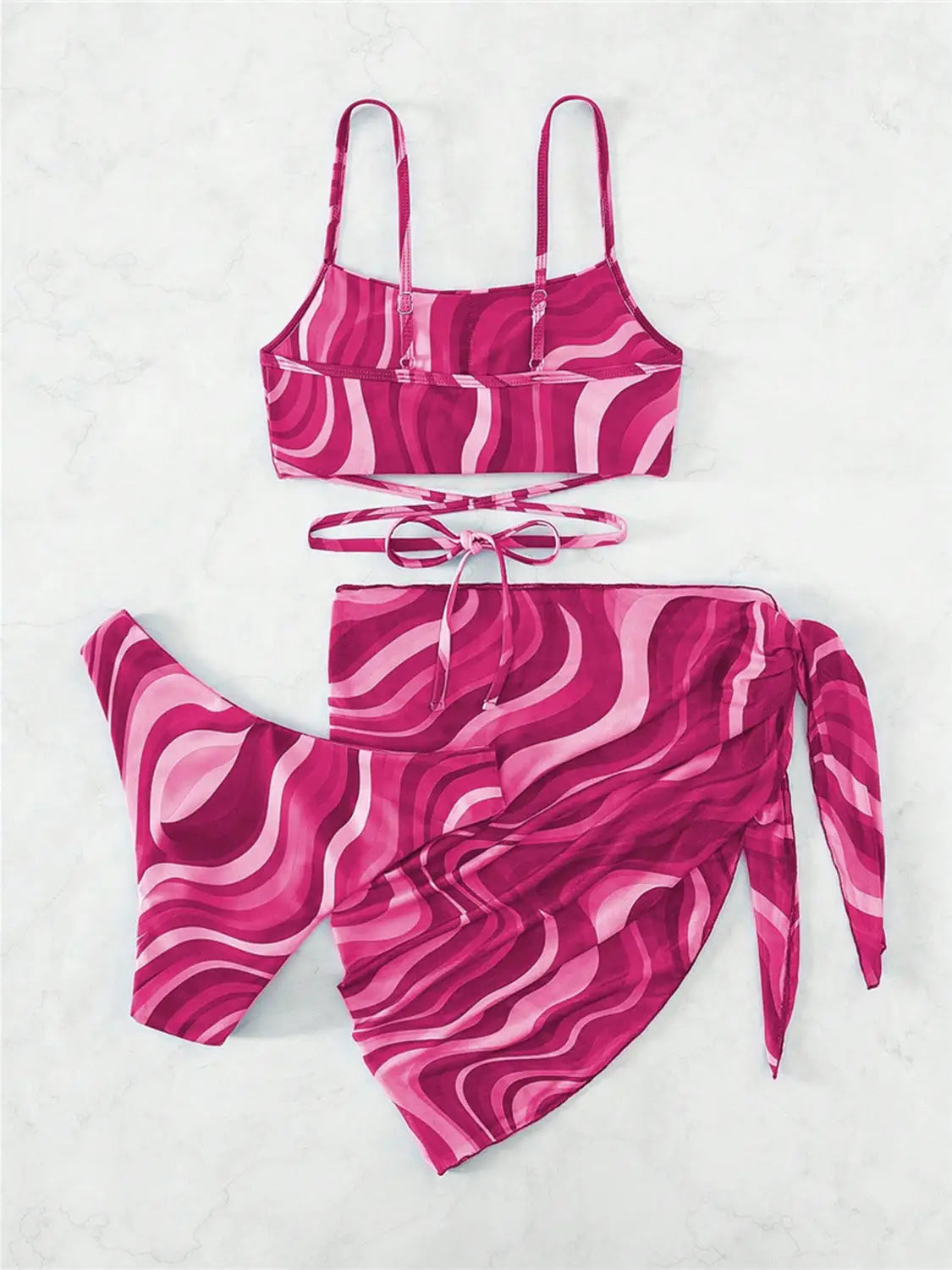 Set 3 Piezas de Bikini para mujer Swimsuit