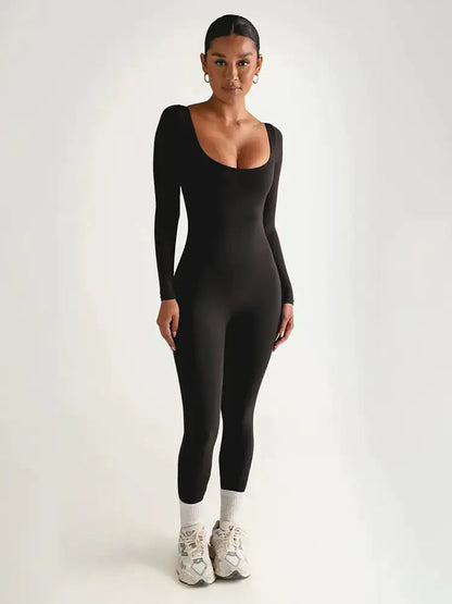 Viral On The Go Long Sleeve Jumpsuit