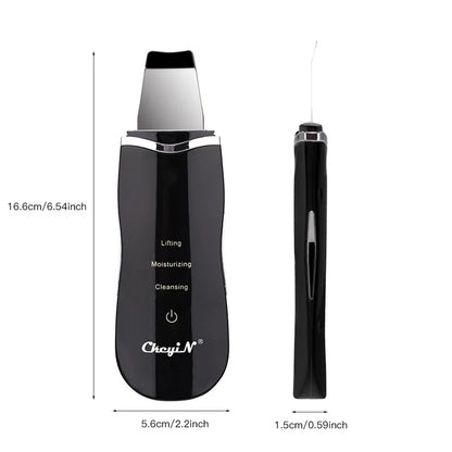 Piel Radiante: Scrubber Ultrasonico + Nano Vaporizador Facial