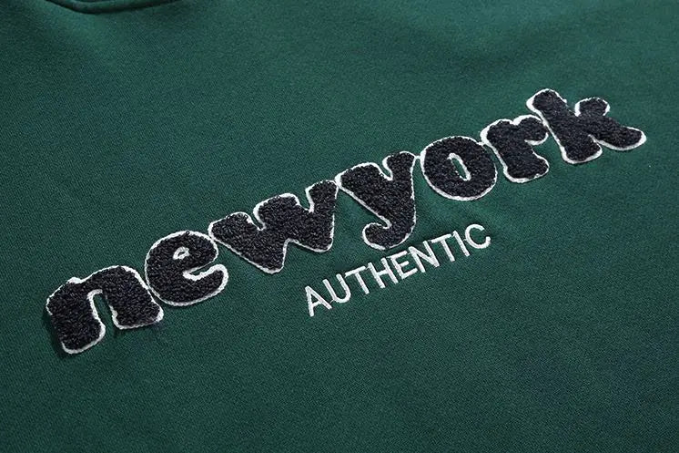 Printed New York Hoodie