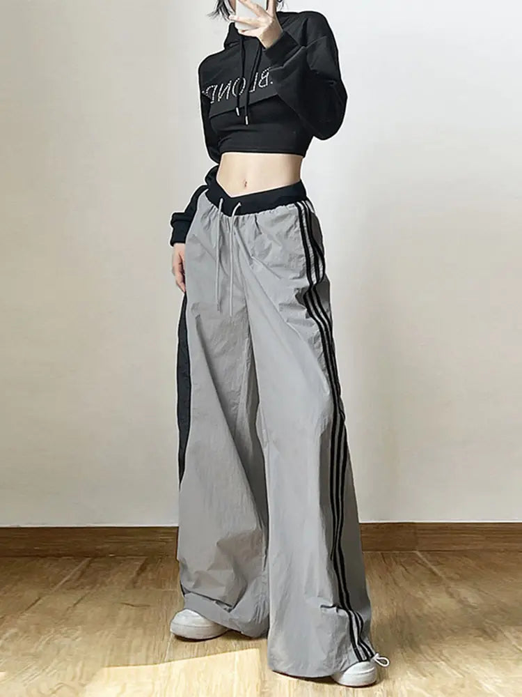 Y2K Women Streetwear Techwear Cargo Pants