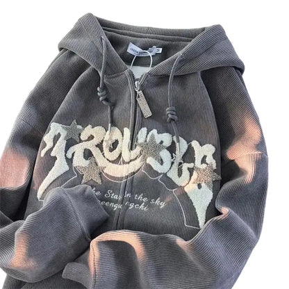 Star Trouble Zip Hoodie