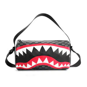 Shark Plaid Bag