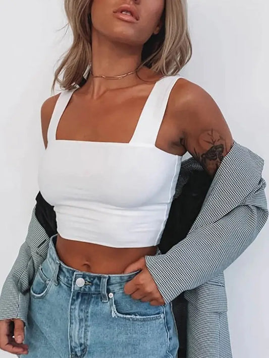 Basic Crop Top T-shirt