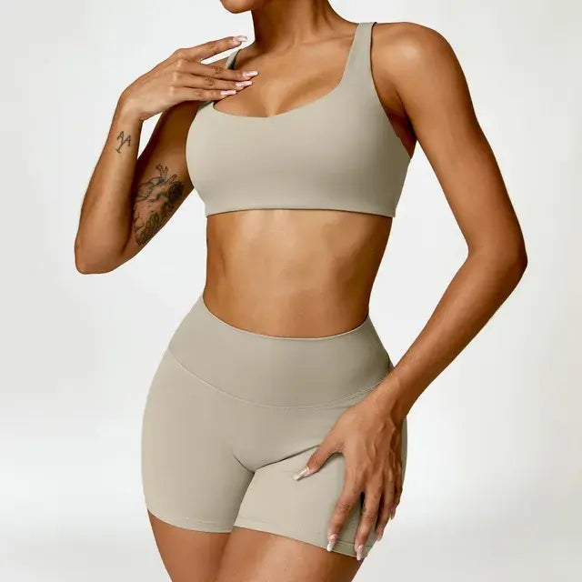 Conjunto Deportivo de Yoga para Mujer de 2 Piezas