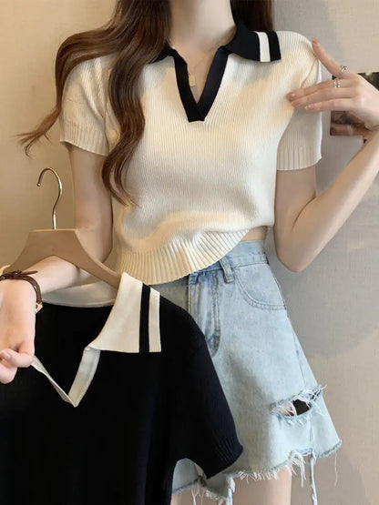 VG Retro Shoulder Top