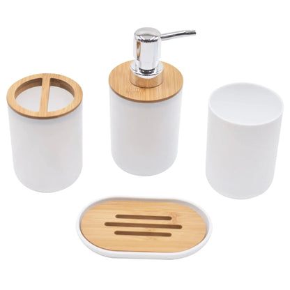 Conjunto de Baño de Madera de Bambú de Lujo Ligero