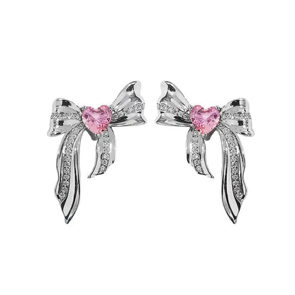 Pendientes Sweet Pink Metal