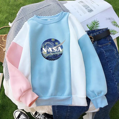 NASA Two-Tones Pastel Sweater