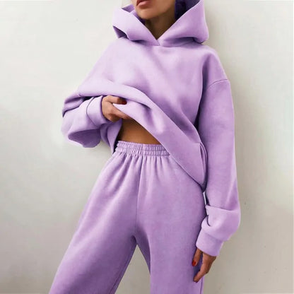 Women's Tracksuit Casual Solid Long Sleeve