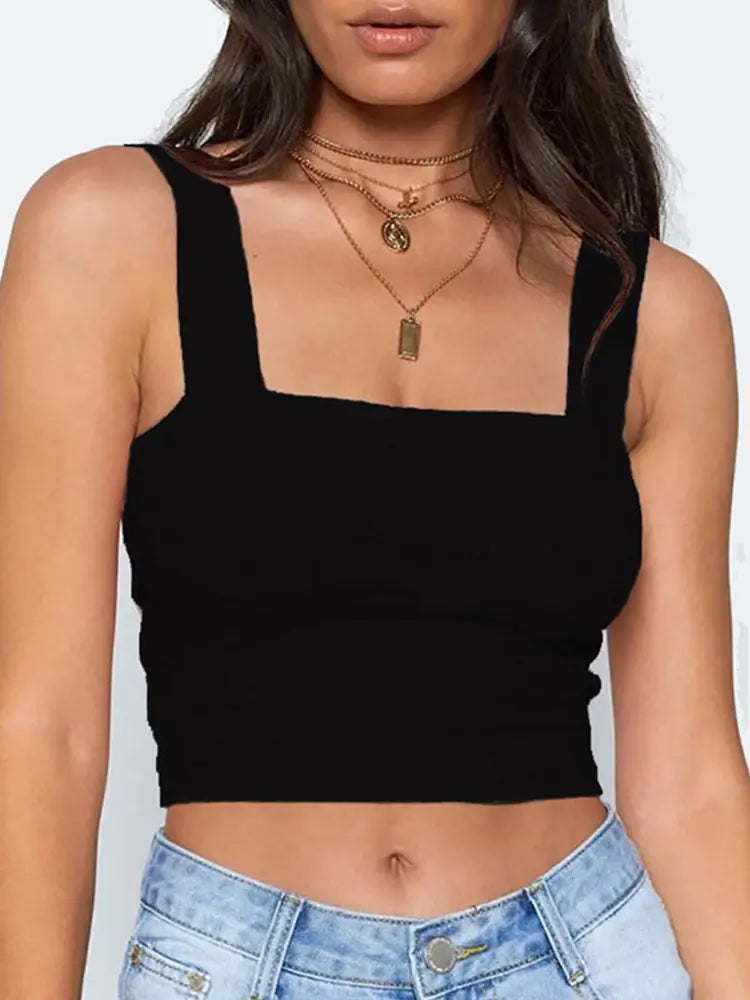 Basic Crop Top T-shirt