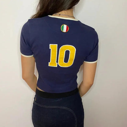 Camiseta con Estampado Italia