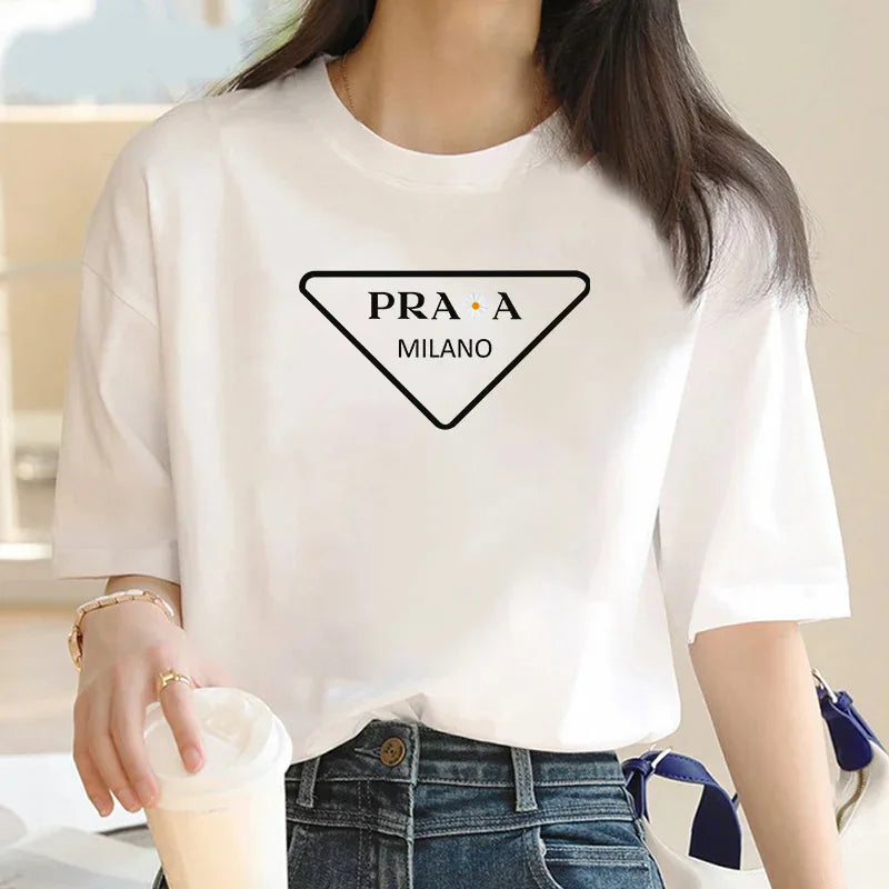 camisetas graphic t shirts top mujer funny t shirts white  poleras de algodon para  women clothing tops camisetas marca de lujo