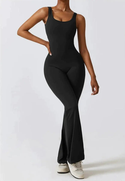 Sexy Bell Bottom Jumpsuit