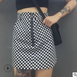 Checkerboard Skirt