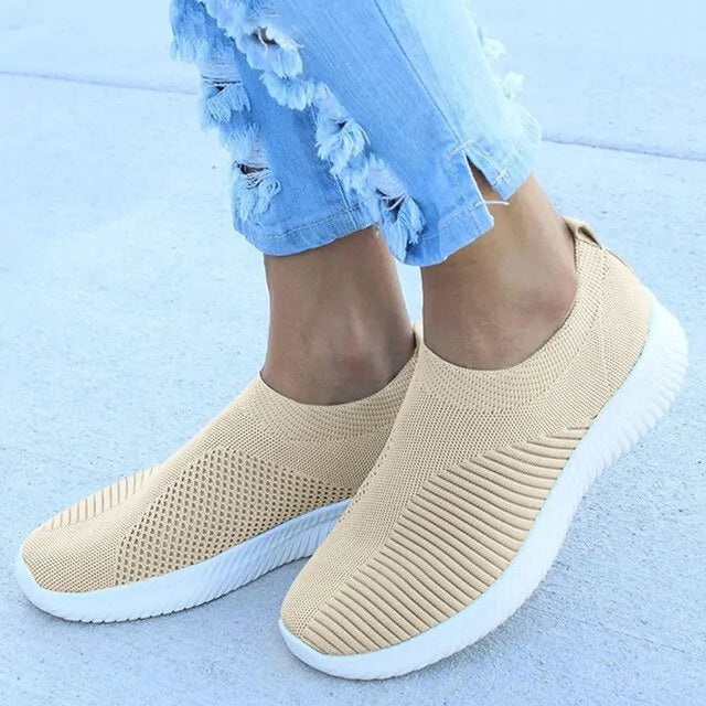 Flat Shoes in Flat Fabric