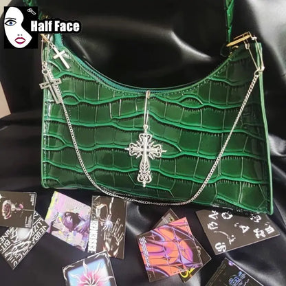 Y2K Girls Harajuku Women Gothic Handbags 