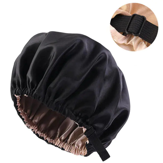 Gorro satinado para cuidado del cabello