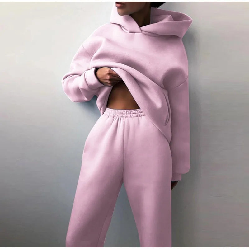 Women's Tracksuit Casual Solid Long Sleeve