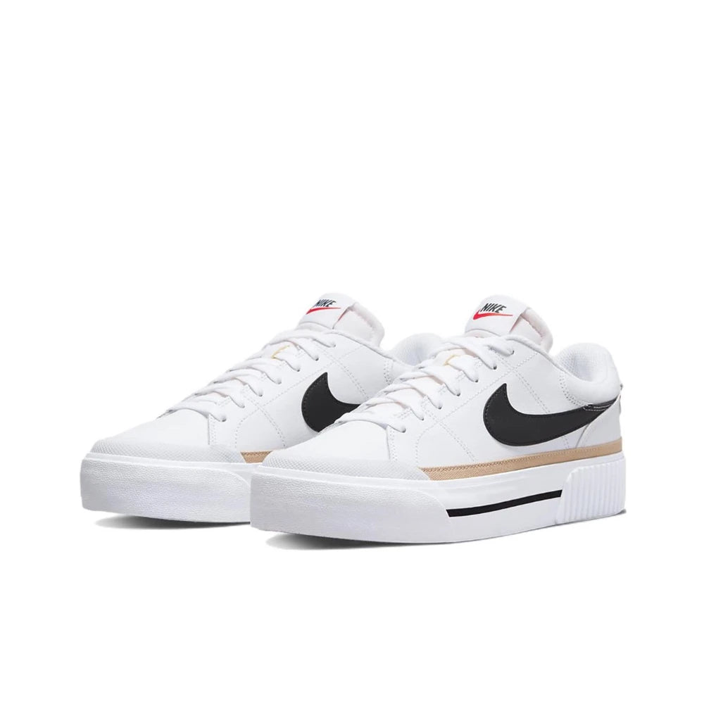 Nike Court Legacy Lift Women Skateboard Shoes Fashion Thick Sole Casual Sneakers