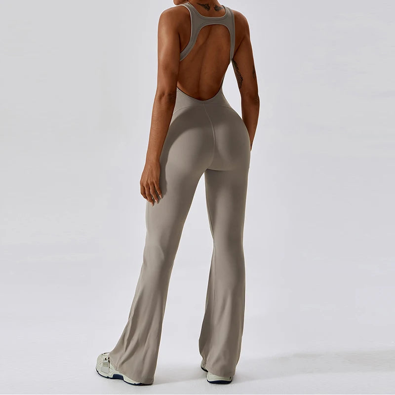 Sexy Back V Jumpsuit Gym