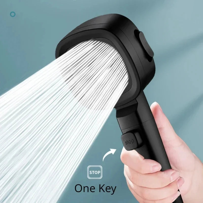 Xiaomi Mijia High Pressure Shower Head Water Saving 3-Modes Shower Heads Water Adjustable Massage Sprayer Bathroom Accessories 