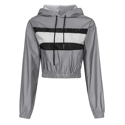 Women's Tracksuit Reflective Two-Piece Set