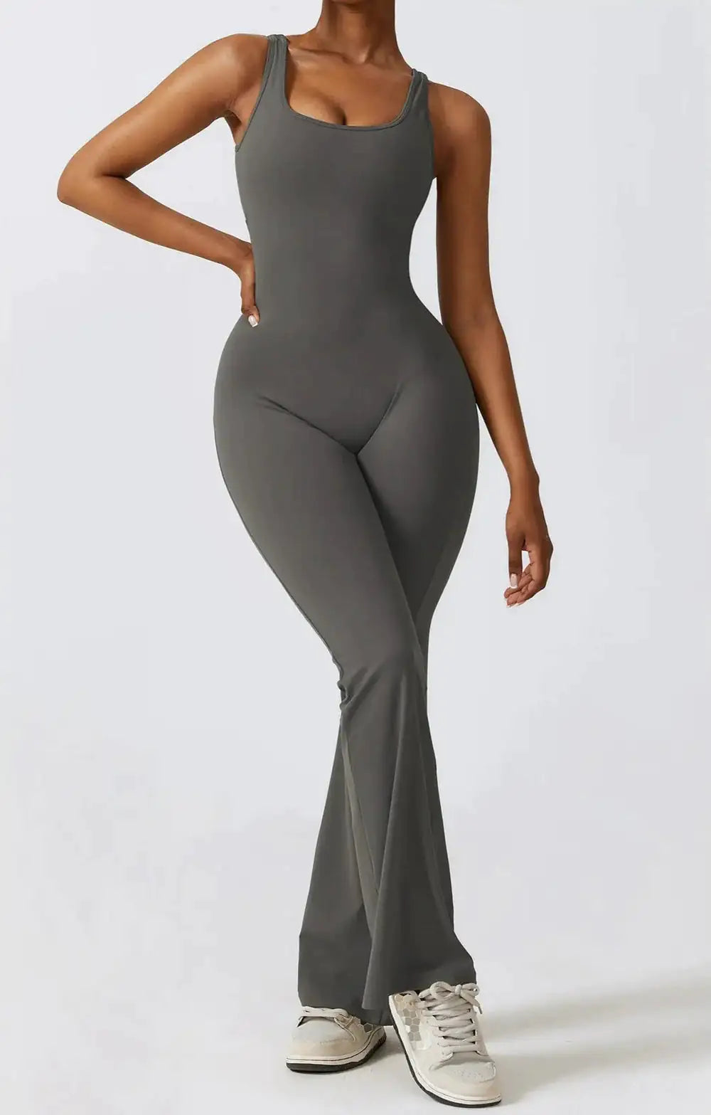 Sexy Bell Bottom Jumpsuit