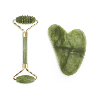 Kit Rodillo de Jade - Gua Sha