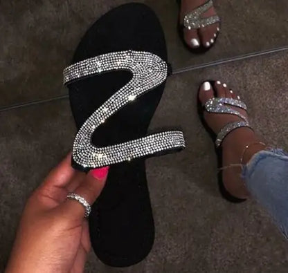 Glitter Sandals S