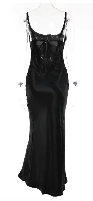 Vestido Satinado Elegante para mujer