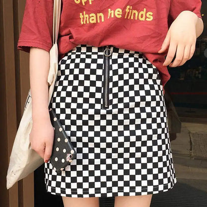 Checkerboard Skirt