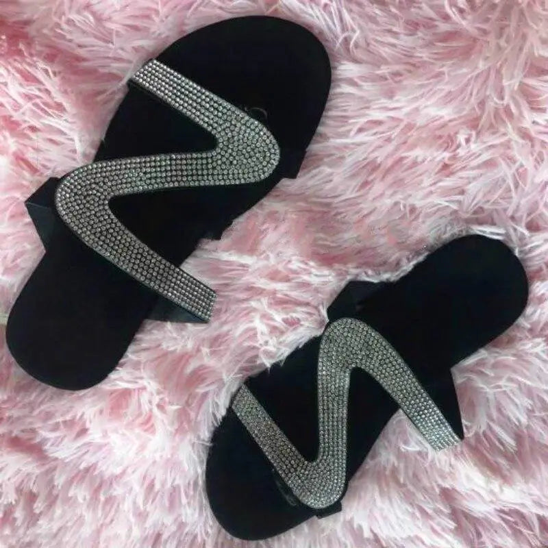 Glitter Sandals S