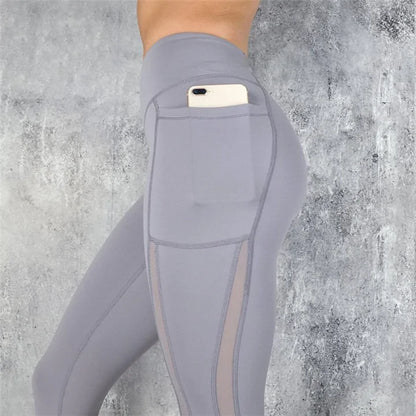 Leggings SVOKOR de Cintura Alta con Bolsillos