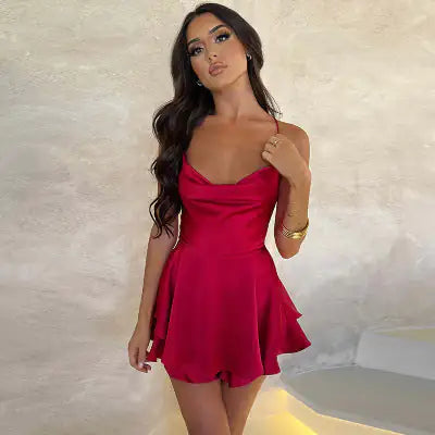 Summer Satin Dress