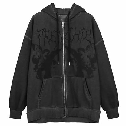 Skull Head Hoodie Women's