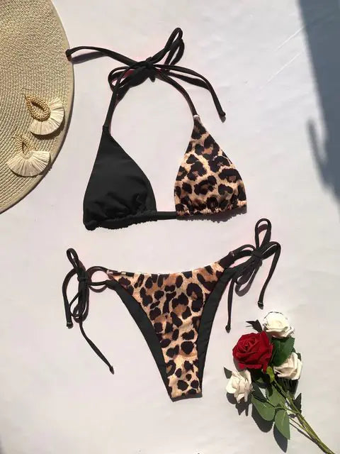 Set Bikini de Leopardo