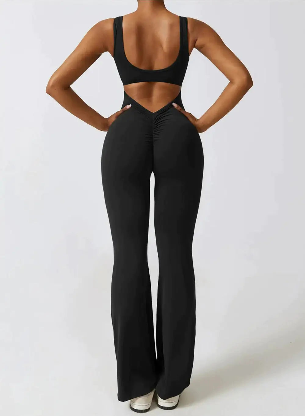 Sexy Bell Bottom Jumpsuit