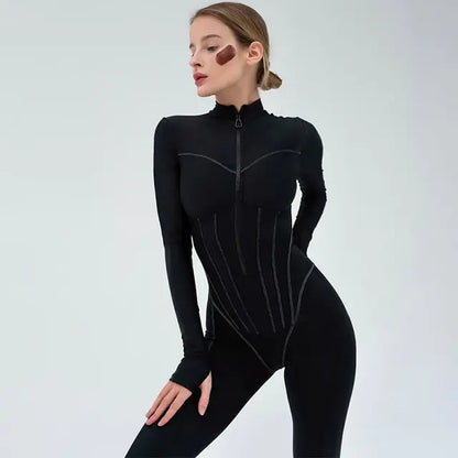 Women's O Neck Short Sleeve Jumpsuit