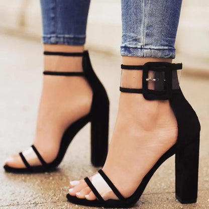 Comfortable Hollow High Heels Sandals