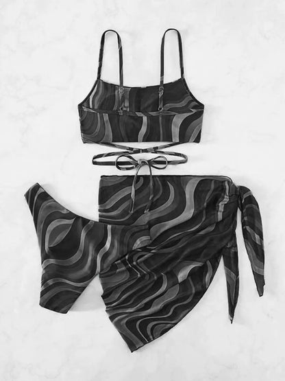 Set 3 Piezas de Bikini para mujer Swimsuit