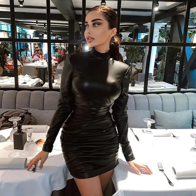 Leather Dress