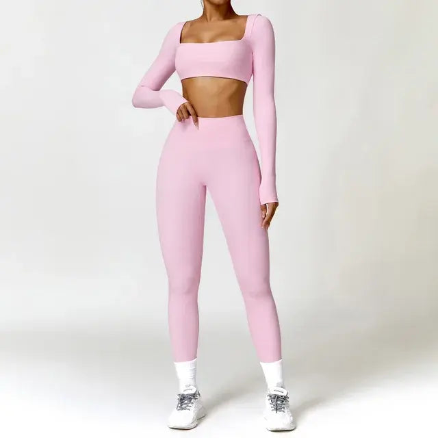 Conjunto Deportivo de Yoga para Mujer de 2 Piezas