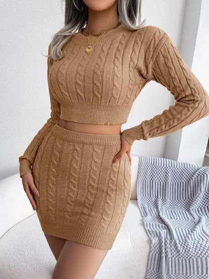 Twist Knit 2-Piece Set