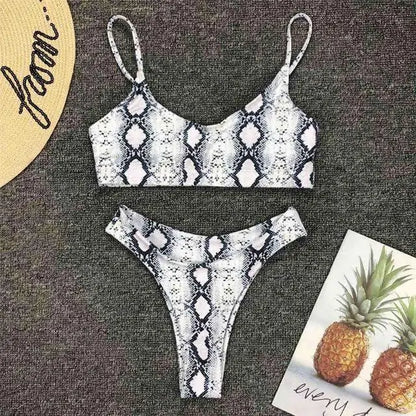 Bikini Brazilian con Estampado