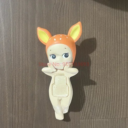 Sonny Angel Review Series Blind Box Lying Down Hippies Action Figures Cute and Mysterious Anime Dolls Christmas Gifts for Kids