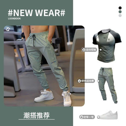 Men’s Running Pants Gym Body Building